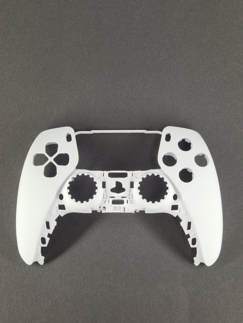 PS5 front case light gray softtouch