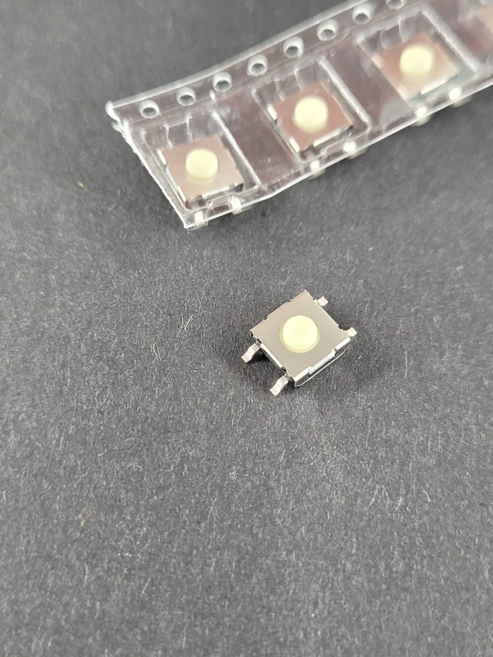 Silicone button 6x6x3.5mm single