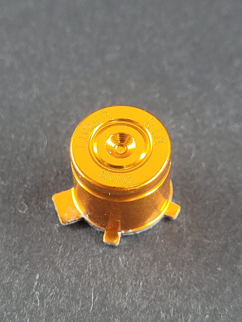 PS5 circle button gold "Bullet" made of metal