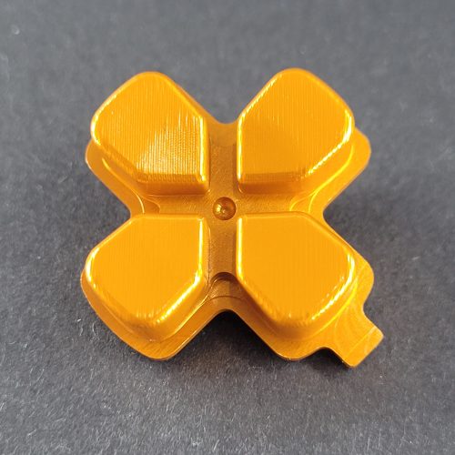 PS5 Steuerkreuz Taste gold "Bullet" aus Metall