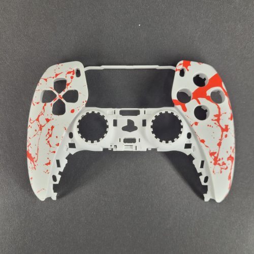 PS5 front case blood splatter