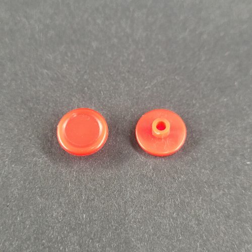 Metalltaster Kappe rot