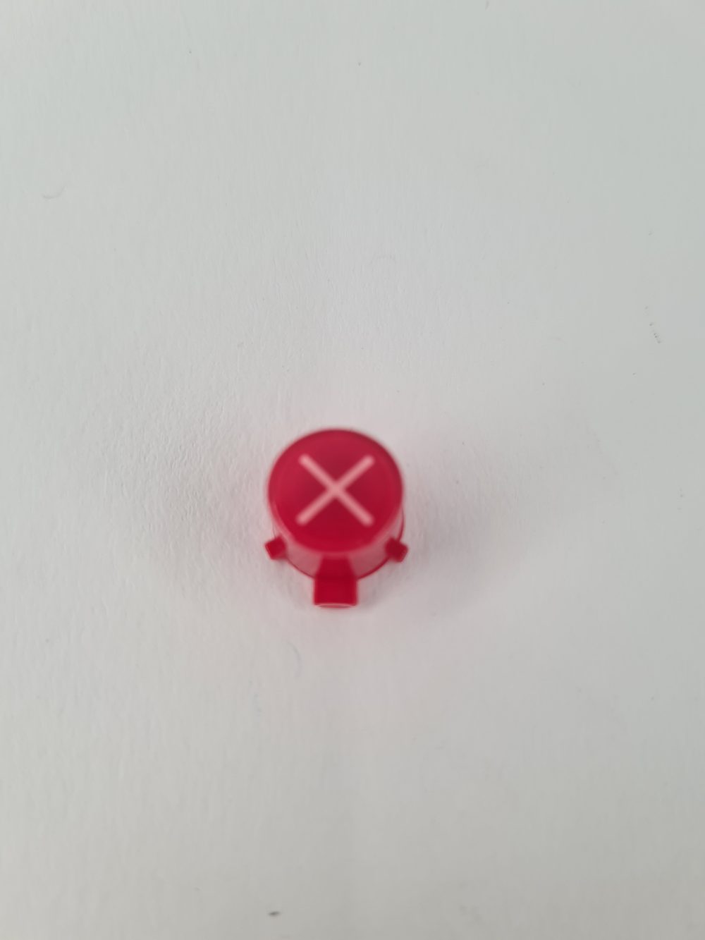 PS5 X button red original