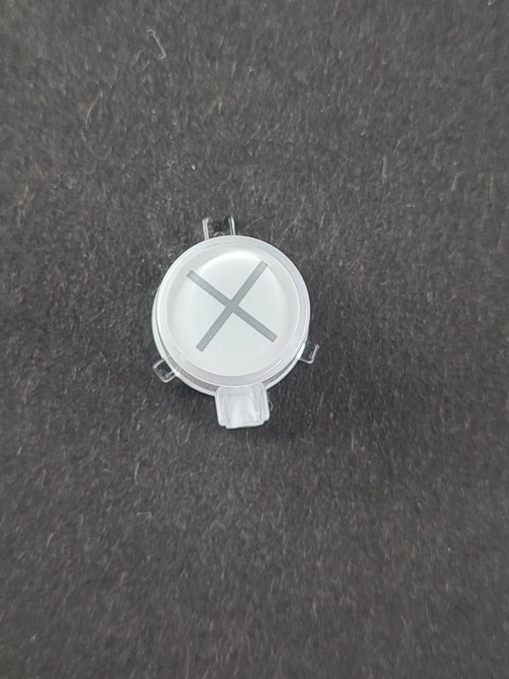 PS5 X Button Gray/White Original