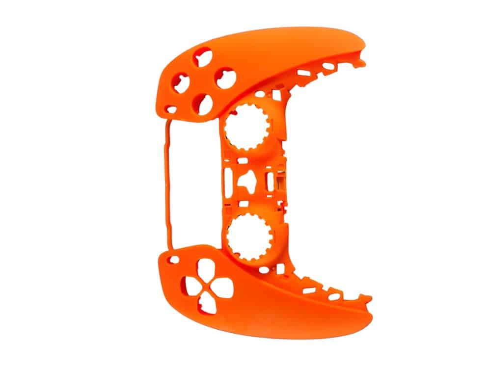 PS5 Frontgehäuse Orange Softtouch