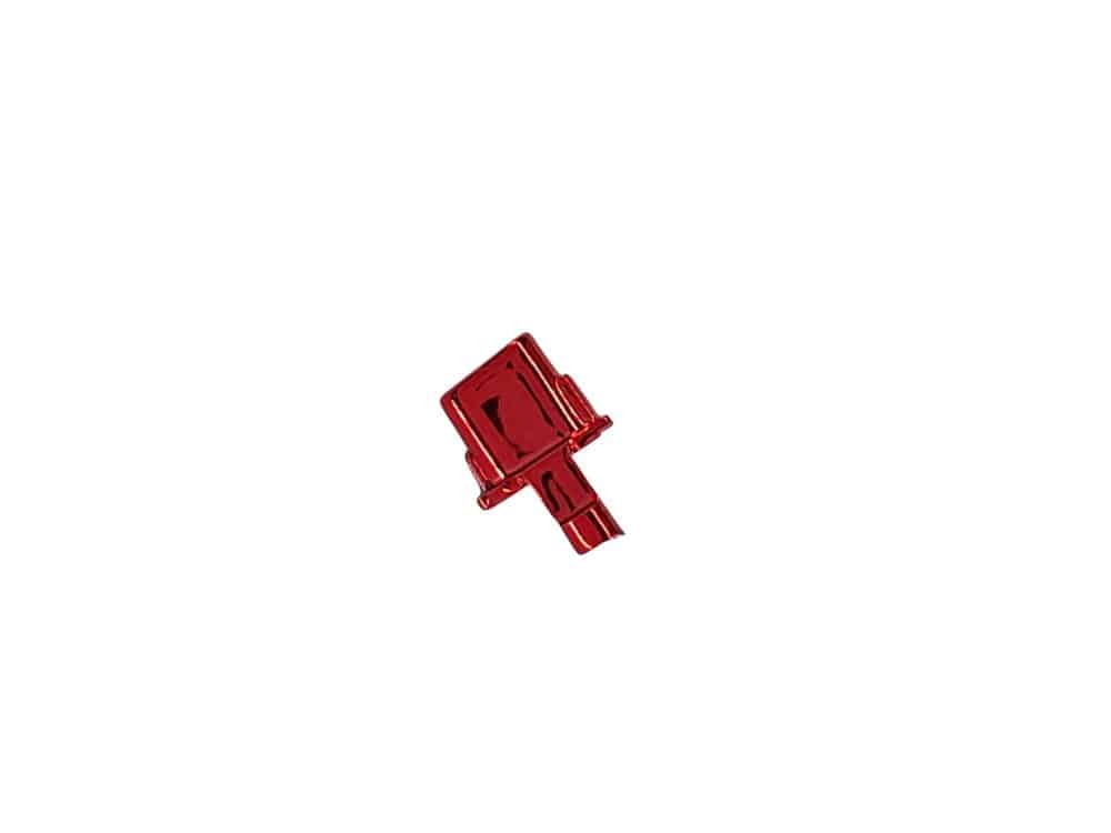 PS5 Option button chrome red