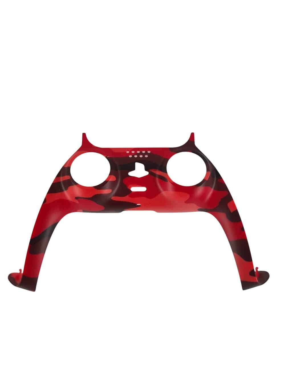 PS5 Mittelstück camouflage rot