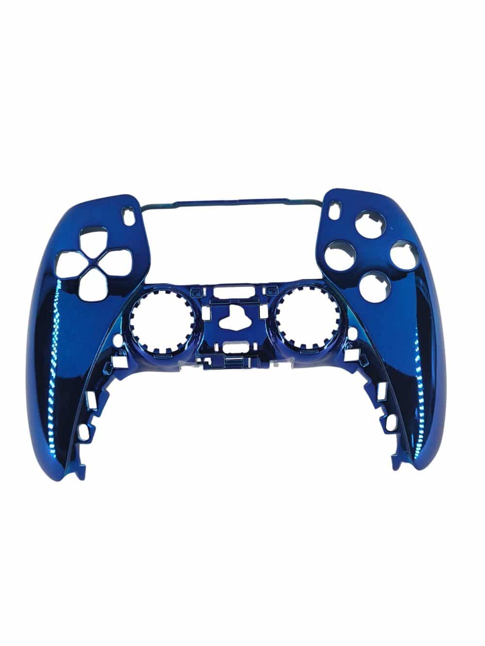 PS5 front housing chrome blue