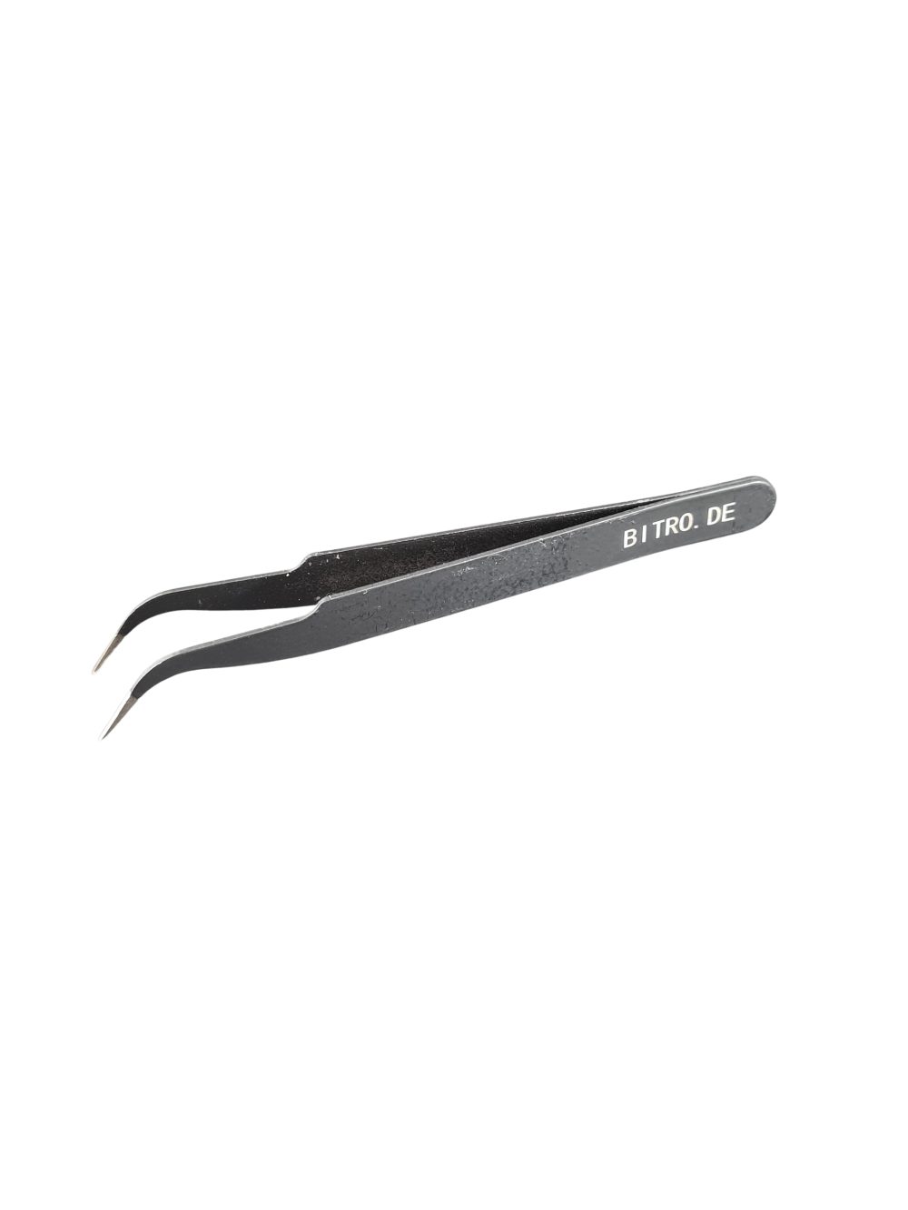 Tweezers curved pointed
