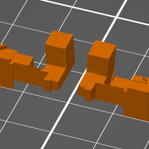 Trigger Einsätze 3D Modell BDM050