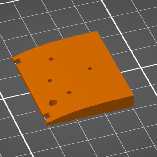 Bohrschablone Ares V2 Paddle 3D STL