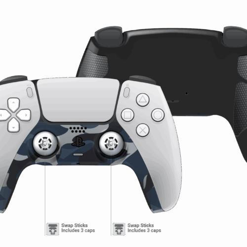 Custom PS5 Controller original weiß Design 42141